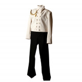 082_Костюм мужской Гусар белый размер 46-48 стоимость аренды в студии